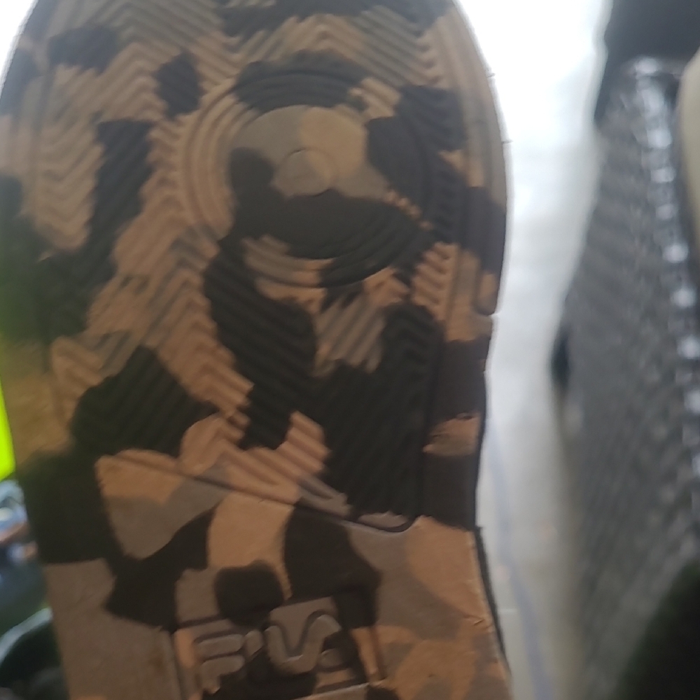 one 5 one Black and Tan Sneakers with Durable Sole